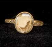 mid-eighteenth century mourning ring